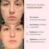 PLANTIFIQUE Face Roller and Gua Sha Rose Quartz Certified | Gifts | Guasha Tool for Face | Jawline Shaper | Your Skin Care Routine view 2