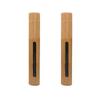 2Pcs 6ml High-Grade Bamboo Mascara Tube Bottles Vials Reusable Refillable Empty Eyelash Cream Container Bottle with Eyelash Wand and Plug for Castor Oil, Eyelash Growth Oil, DIY Mascara Travel Bottles view 2