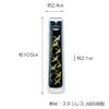 CtoC JAPAN Select Nail Clipper, Sowing Painting Chiba Cru Design Accessories, 14x6x2.9cm, Black view 2