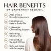 Mayan's Secret 100% Pure Grapefruit Seed Oil, Premium Quality/Undiluted/Refined Cold Pressed Carrier Oil /4 fl oz Glass bottle view 3