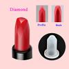 AKOAK 9 Pcs/Set DIY Lipstick Mould, Creative Various Shapes of Lipstick Making Mould for 12.1mm Tube, Nail/Flower/Beak/Diamond view 3