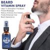 Beard Care Kit for Men-Nourish Soften Grooming Patchy Beard W/Vitamin Spray,Mustache Oil,Balm, Wash,Boar Bristle Brush,Wooden Comb,Scissors,Valentines Fathers Gifts for Men Dad Him Husband Boyfriend view 2