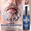 Beard Care Kit for Men-Nourish Soften Grooming Patchy Beard W/Vitamin Spray,Mustache Oil,Balm, Wash,Boar Bristle Brush,Wooden Comb,Scissors,Valentines Fathers Gifts for Men Dad Him Husband Boyfriend view 4