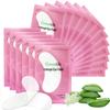 GreenLife 50 Pairs Eye Pads, 100% Naturel Eyelash Extension Under Eye Gel Pads patches kit Collagen with Aloe Vera Hydrogel Eye Patches set for Eyelash Extension Supplies Tools (50 150 300 Pairs) view 1