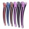 12PCS Plastic Duck Bill Teeth Hair Clips Non Slip band Clips Alligator Bows Hair Clips Professional Hairdressing Salon Hair Barrettes For Hair Styling and Sectioning (Length:4.7'', Candy Color) view 1