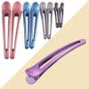 12PCS Plastic Duck Bill Teeth Hair Clips Non Slip band Clips Alligator Bows Hair Clips Professional Hairdressing Salon Hair Barrettes For Hair Styling and Sectioning (Length:4.7'', Candy Color) view 4