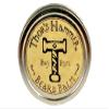 Freyja's Magic All Natural Beard Balm, Thor's Hammer Bay Rum Beard Balm, Viking Beard Balm, Handmade 2oz. view 1