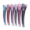 12PCS Plastic Duck Bill Teeth Hair Clips Non Slip band Clips Alligator Bows Hair Clips Professional Hairdressing Salon Hair Barrettes For Hair Styling and Sectioning (Length:3.7'', Candy Color) view 1