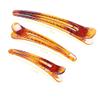 12PCS Plastic Duck Bill Teeth Hair Clips Non Slip band Clips Alligator Bows Hair Clips Professional Hairdressing Salon Hair Barrettes For Hair Styling and Sectioning (Length:4.7'', Brown) view 3