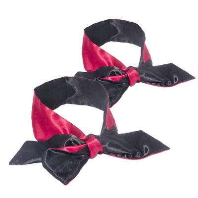 AnHua 2 Pack Sleeping Mask Soft Blindfold Satin Eye Mask 150cm