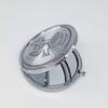 12 Pcs Baptism Compact Mirror Favor -Bautizo Recuerdos/Holy Spirit Makeup Compact/First Communion Silver view 2