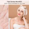 Jseng Large Microfiber Fast Hair Drying Towel Cap [New Upgrade], Extrame Soft & Ultra Absorbent, Fast Drying Hair Caps for Long & Thick Hair view 4