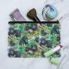 Gorilla Forest Family Pattern Makeup Cosmetic Bag Organizer Pouch view 2