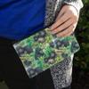 Gorilla Forest Family Pattern Makeup Cosmetic Bag Organizer Pouch view 3