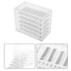 5 layers acrylic eyelash storage box, cosmetic storage case holder makeup eyelashes clear, false eyelash display makeup organizer view 2