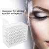 5 layers acrylic eyelash storage box, cosmetic storage case holder makeup eyelashes clear, false eyelash display makeup organizer view 4