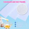 Mirucoo 200 Pieces Large Non-woven Wax Strips for Body and Facial Hair Removal, Salon Quality Epilating Strips view 3