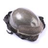 "Ominilace Base" Custom Customized Men Human Hair System Replacement Toupee Hairpiece Installation Wig Prosthesis for Hair Loss Alopecia(#1B50 Natural Black Brown Color with 50% White Grey Gray Hair) view 1