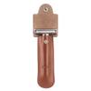 Double Edge Leather Razor Case -Genuine Leather Double Edge Safety Razor Perfect for Any Safety Razor. Keeps Your Razor and Razor Blade Safe. Extra Wide top to fit All Kinds of Razors view 3