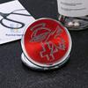 12 PCS Red Compact Mirror with Dove Design - Confirmation Favors/Religious Event/Purse Makeup Mirrors in Decorated Gift Bags (red-1) view 2