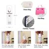 Nano Facial Steamer Mist Spray Eyelash Extensions Cleaning Pores Water SPA Moisturizing Hydrating Face Sprayer USB Rechargeable Mini Beauty Device - Summer Gives You Cool (White) view 3