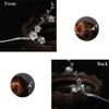 TOP SEWING Flower Silver Plant Hair Sticks Chinese Traditional Retro Hairpins in Gift Box view 3
