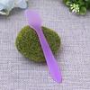 100pcs Plastic Spatulas Cosmetic Scoop Stick Spatula Applicator Tool for Mixing and DIY Mask Facial Cream Makeup Skin Care Products 3.2" Reusable (Purple) view 2