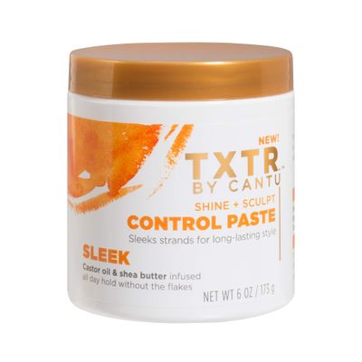 Cantu TXTR Shine Sculpt Control Paste, 6 Ounce (Pack of 4)