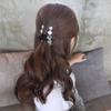 4PCS Elegant Crystal Hair Claw Hair Clips Hair Clamp Fashion Hairpins Jaw Clip for Women view 2