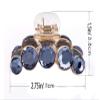 4PCS Elegant Crystal Hair Claw Hair Clips Hair Clamp Fashion Hairpins Jaw Clip for Women view 3