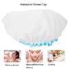 Salmue Waterproof Shower Cap, Reusable, Women's Waterproof Shower Cap, Elastic Band Shower Ladies Spa, Suitable for Children and Adults, Individually Packaged(L) view 3