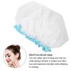 Salmue Waterproof Shower Cap, Reusable, Women's Waterproof Shower Cap, Elastic Band Shower Ladies Spa, Suitable for Children and Adults, Individually Packaged(L) view 4