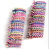Braided Elastic Hair Ties Hair Ropes Rubber Bands Ponytail Holder Thick Thin Hair Scrunchies Accessories for Women Girls (Random Color) Pack of 100 view 1
