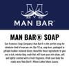 San Francisco Soap Co Man Bar 3-Piece Gift Set - No Harmful Chemicals - Good for All Skin Types - Made in the USA view 3