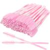 300 Pack Mascara Wands Disposable Eyelash Brush Spoolie Brush for Eyelash Extensions Lash Applicators Tool Kit, Pink view 1