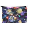 Planets Solar System Earth Saturn Jupiter Mars Pattern Makeup Cosmetic Bag view 1