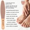 3 Swords Germany Brand Quality Foot File Made from German Beech Wood, Two-Sided Smooth and Rough, Hard Skin Callus Removal view 2