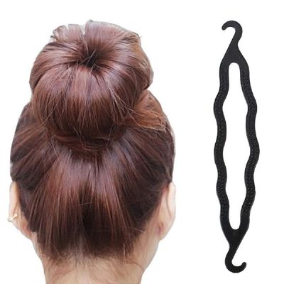 10 Pcs Plastic Hair Bun Maker Hair Holders Twist Shaper Hair Donuts DIY Hair Styling Accessories