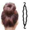 10 Pcs Plastic Hair Bun Maker Hair Holders Twist Shaper Hair Donuts DIY Hair Styling Accessories view 1