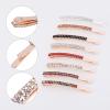 18 Pieces Rhinestone Bobby Pins Crystal Hair Clips Hair Pin Sparkling Hair Barettes Sytling Decorative Accessories for Women and Girls view 3