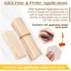 GiGi Wax Sticks for Hair Removal  Fine & Petite, Wax Applicator Sticks, Wooden Waxing Stick for Eyebrow & Facial Waxing, 100 Count Each view 3