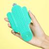 3INA Cactus Cleanser - Makeup Brush Cleaner Pad - Easy Brush Wash - Flexible Silicone Make Up Remover Mat with Ridges to Strip Away Residue - 1 pc view 4