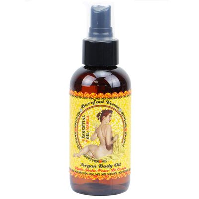 Barefoot Venus Argan Body Oil - 120 ML / 4 Ounces (Mustard Bath)