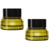 2PCS 15ml 0.5 OZ Empty Refillable Matt Green Frosted Glass Cosmetic Jar Containers With Inner Liner Luxury Cosmetic Sample Pot BB CC Cream DIY Beauty Tools Accessories Portable Make Up Travel Bottles view 1
