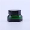 2PCS 15ml 0.5 OZ Empty Refillable Matt Green Frosted Glass Cosmetic Jar Containers With Inner Liner Luxury Cosmetic Sample Pot BB CC Cream DIY Beauty Tools Accessories Portable Make Up Travel Bottles view 3