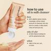Cocokind Oil to Milk Face Wash, Oil Based Cleanser and Oil Makeup Remover - Cleansing Oil, Cleansing Milk and Cream Cleanser for Face view 3