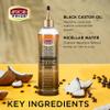 African Pride Black Castor Miracle Braid & Scalp Cleansing Rinse - Removes Hair Build Up & Soothes Scalp, No Frizz, Contains Black Castor Oil, Micellar Water, Coconut Oil, Peppermint Oil, 12 oz view 4