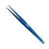 90 Angular Volume Tweezers (Blue Titanium Coated.) view 1