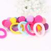 1000pcs Hair Accessories Mini Braid Plaits Elastic Tie Band Ponytail Holder Elastic Rubber Clear White Accessories Girl view 4