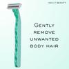 Kai About Face Body Twin Blade Pivoting Disposable Razors; 12 Shavers for Women; Curve-Hugging Pivoting Head with Aloe & Vitamin E Strip, Shaving Razors for Women view 3
